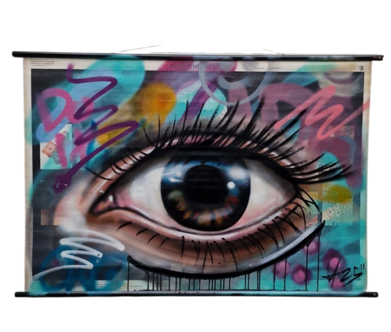 Streetart Look Tim Müller Original painting for sale