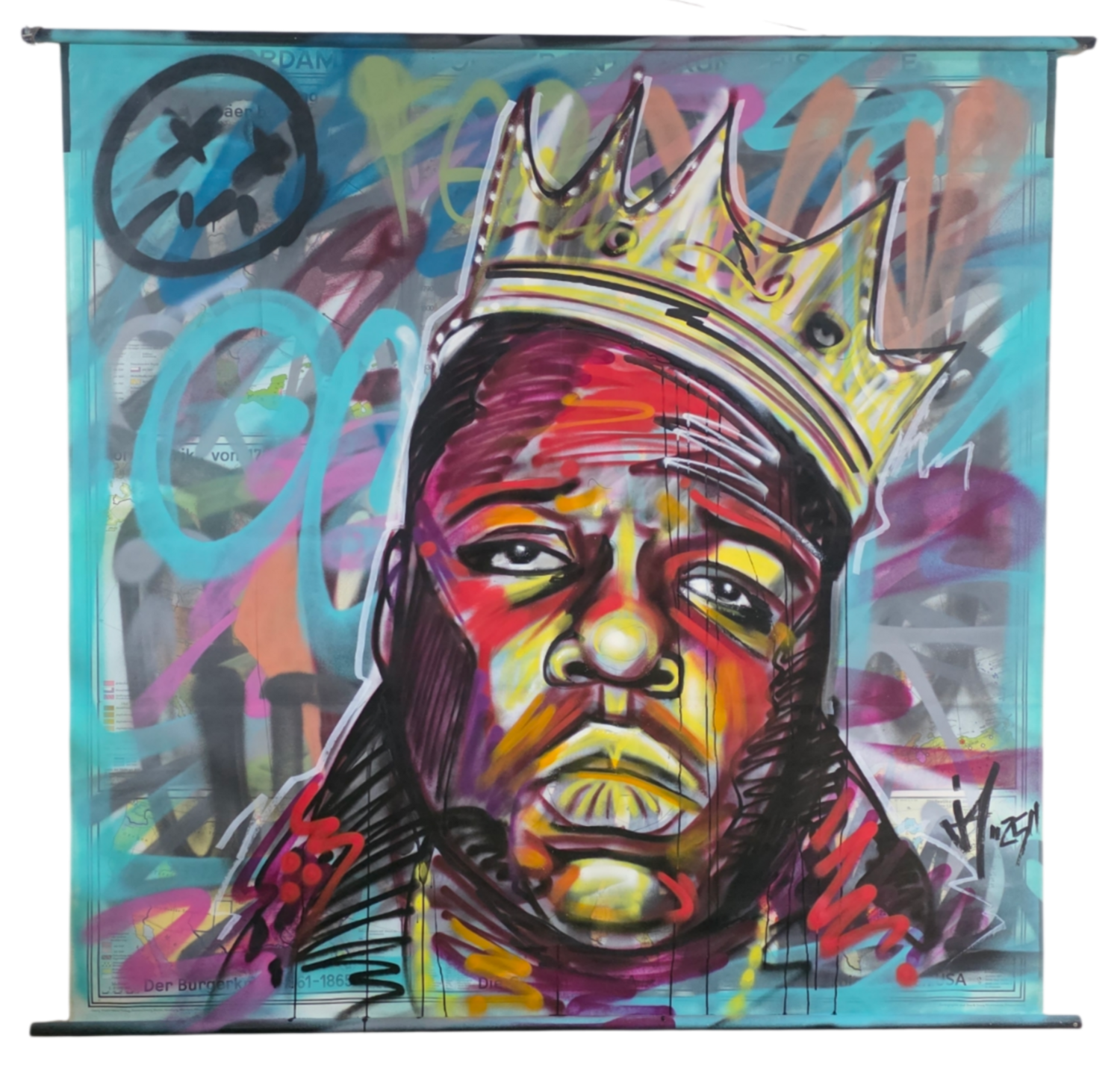 The Notorious Tim Müller Original painting for sale