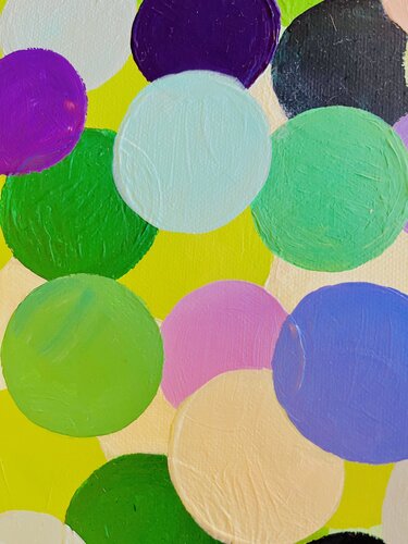 „Emerald Lights“ by Laura Isabel Koch, Painting for Sale on Select