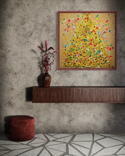 „The Royal Christmas Tree“ by Laura Isabel Koch, Painting for Sale on Select