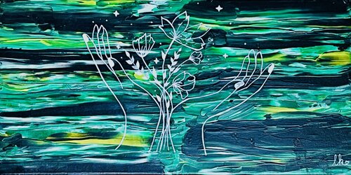 „Wurzeln & Flügel“ by Laura Isabel Koch, Painting for Sale on Select