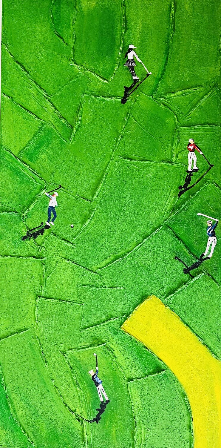 „Hole-in-Art No. 1“ Laura Isabel Koch Original painting for sale