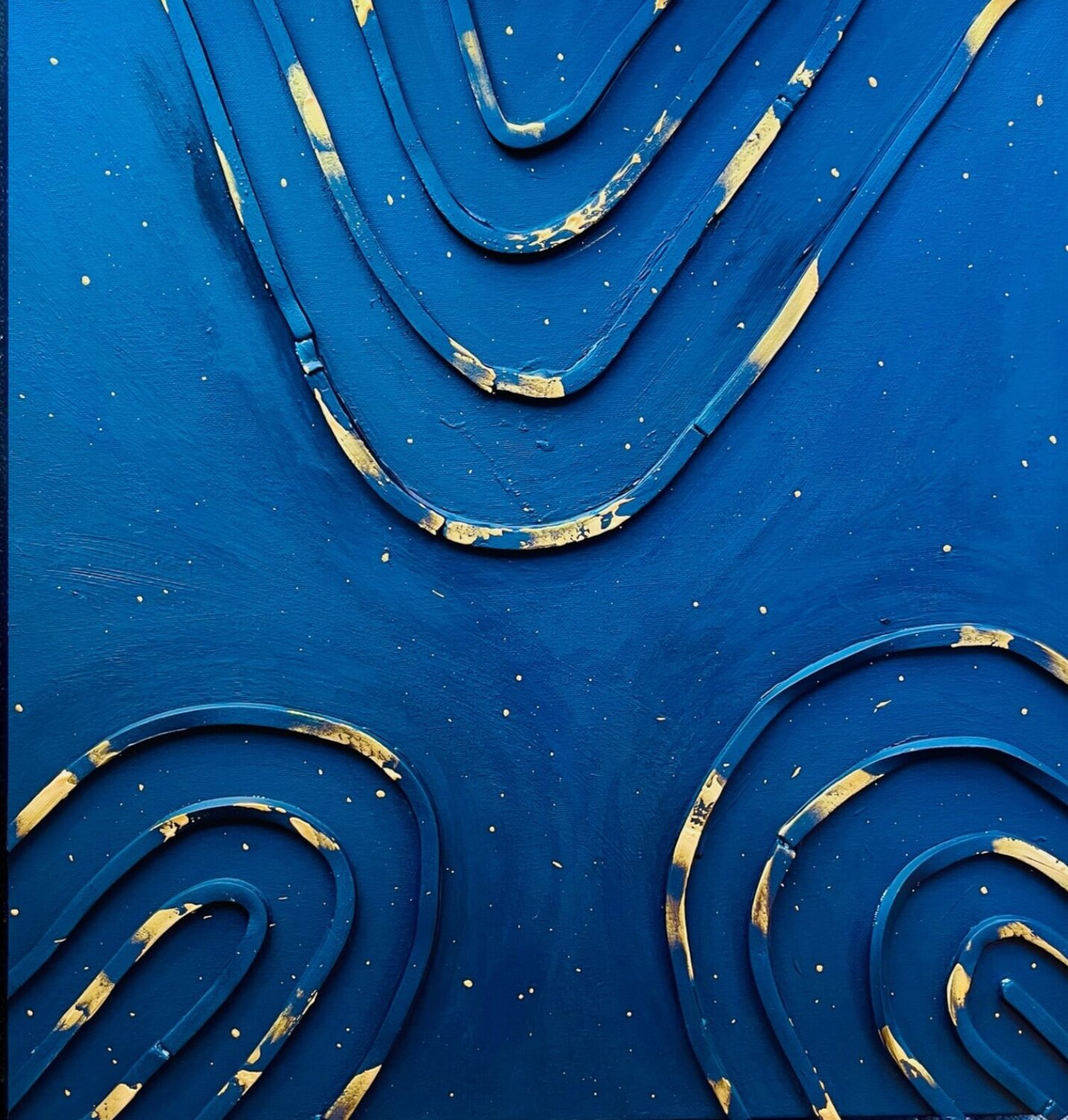 „Spuren im Kosmos“ Laura Isabel Koch Original painting for sale