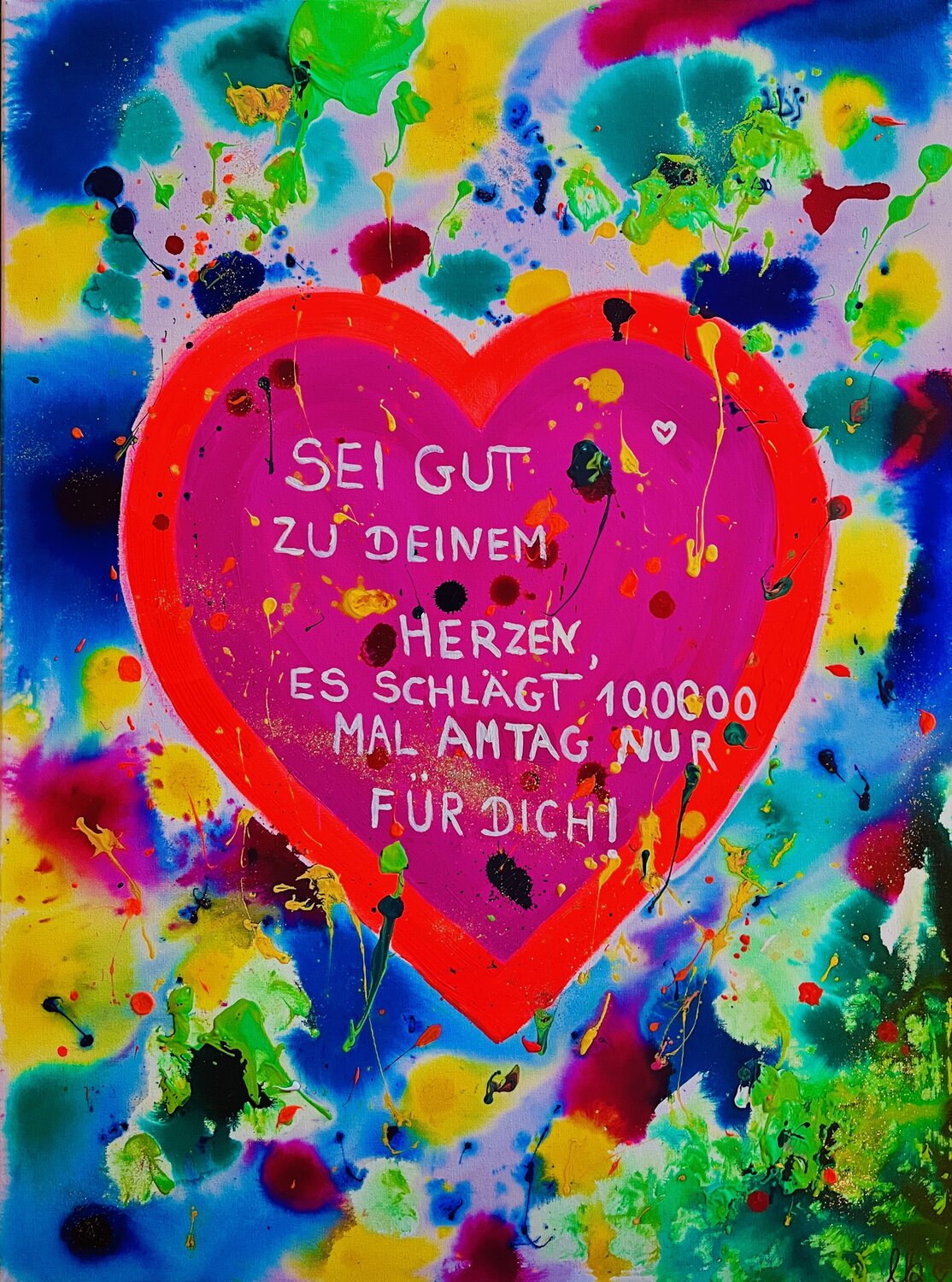 „BOOM- BOOM- BOOM“ Laura Isabel Koch Original painting for sale