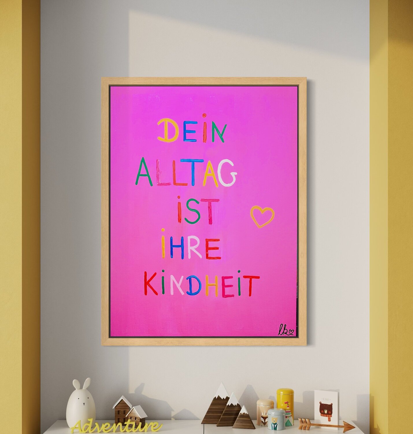 „Childhood Echoes No. II“ Laura Isabel Koch Original painting for sale