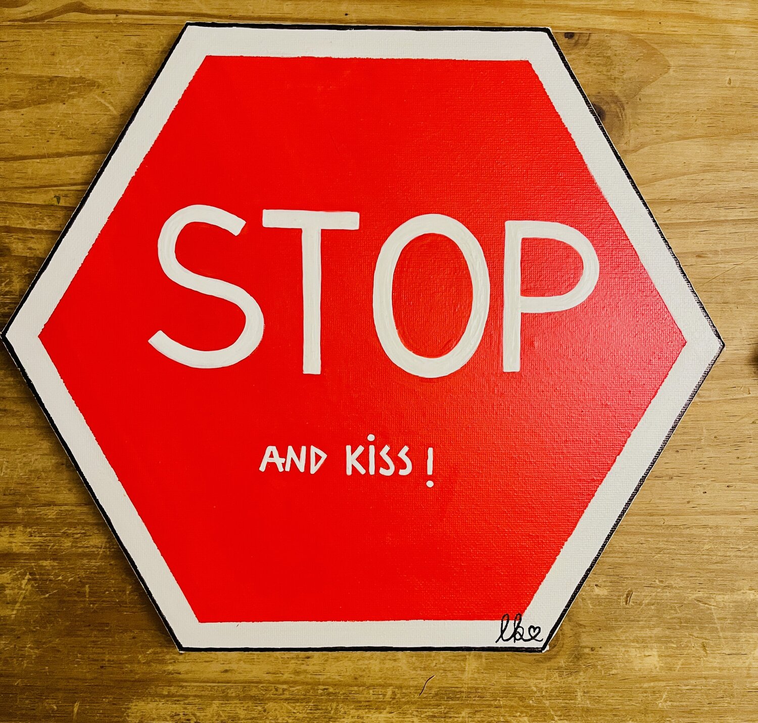 „Sign of Love“ Laura Isabel Koch Original painting for sale