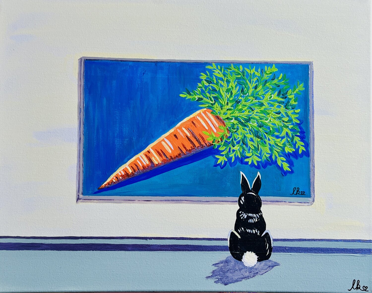 „Big Dreams“ Laura Isabel Koch Original painting for sale