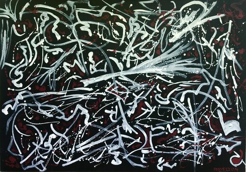 “Nocturne: Conception (A Love Song)” by Fred Phillips a.k.a Parhelion, Painting for Sale on Select