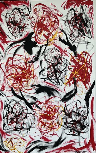 “Quantum Fractals I: Atomdancer” by Fred Phillips a.k.a Parhelion, Painting for Sale on Select