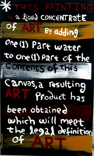 "*Disclaimer" by Fred Phillips a.k.a Parhelion, Painting for Sale on Select