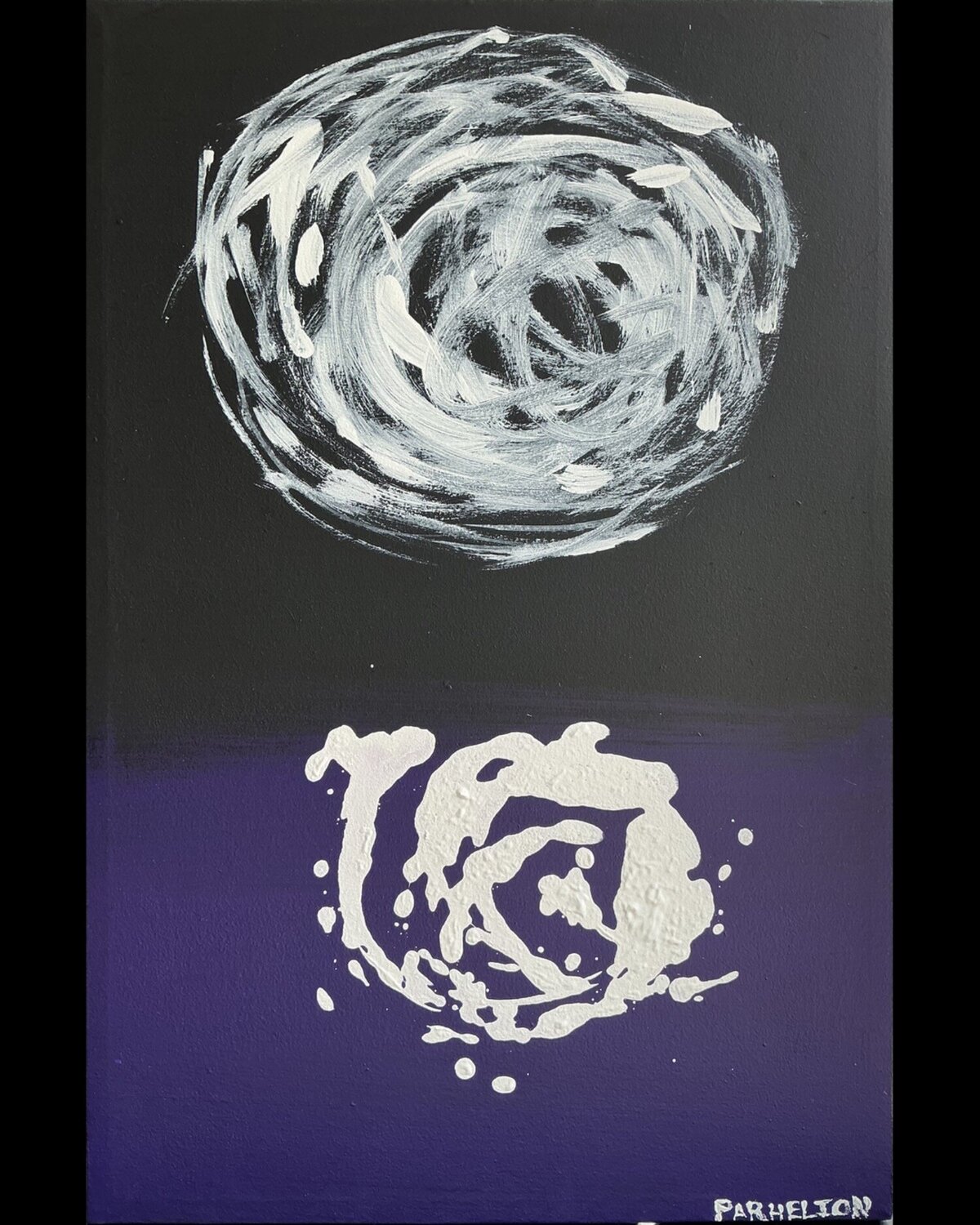 “Moon Over Water” Fred Phillips a.k.a Parhelion Original painting for sale