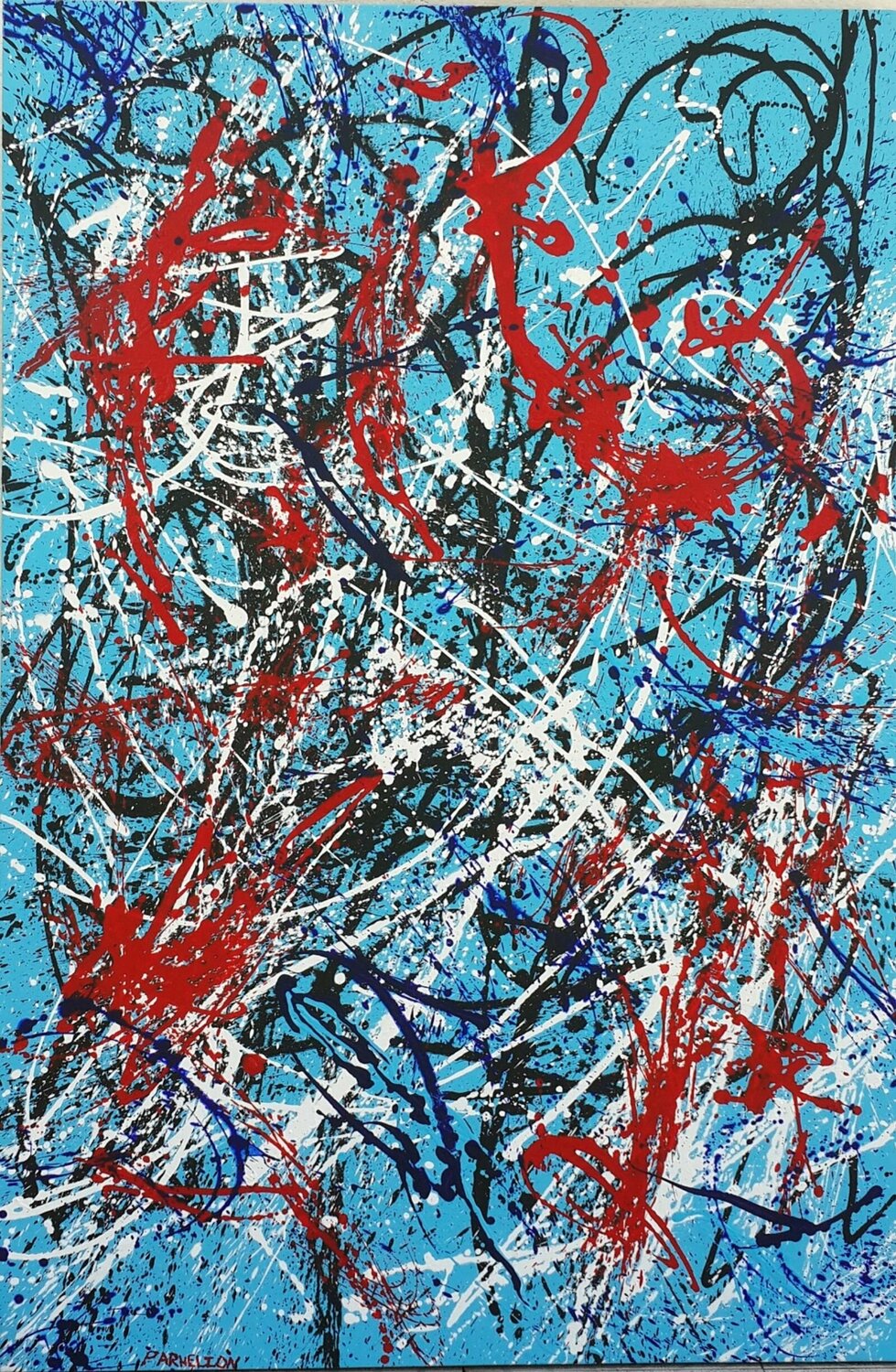 "Zeus-Ammon" Fred Phillips a.k.a Parhelion Original painting for sale