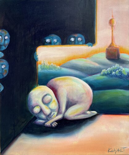 The Sleep by Katja Reichert, Painting for Sale on Select