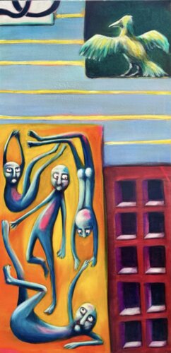 Ein Tag im September 3 by Katja Reichert, Painting for Sale on Select