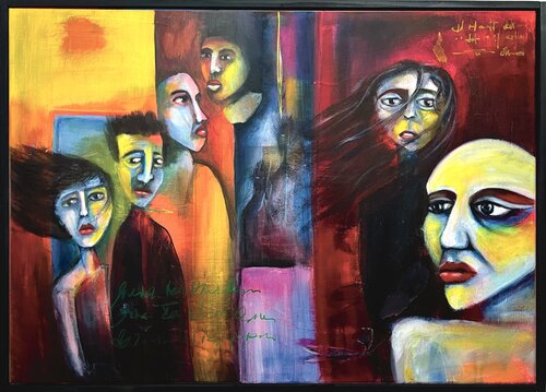 After the Shift by Katja Reichert, Painting for Sale on Select