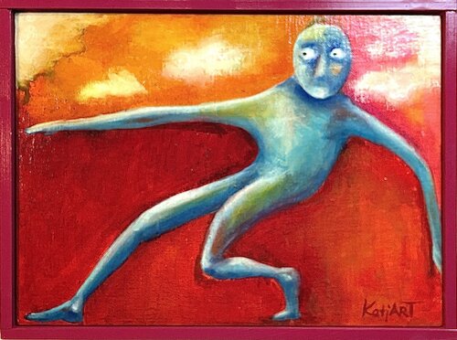 Measuring Up II by Katja Reichert, Painting for Sale on Select