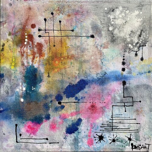 Absorbed Histories Nb.3 by Katja Reichert, Painting for Sale on Select