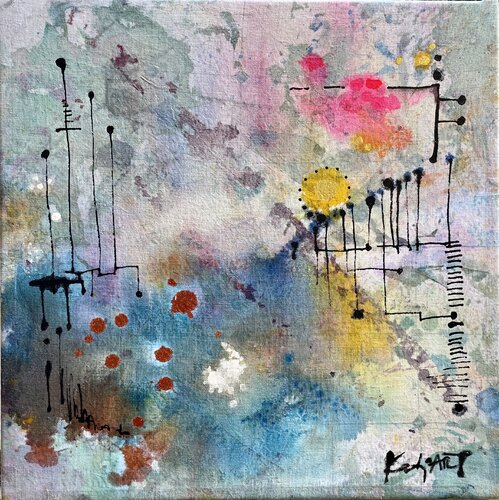Absorbed Histories Nb.1 by Katja Reichert, Painting for Sale on Select