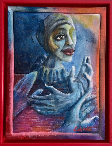 Keeping Focus by Katja Reichert, Painting for Sale on Select