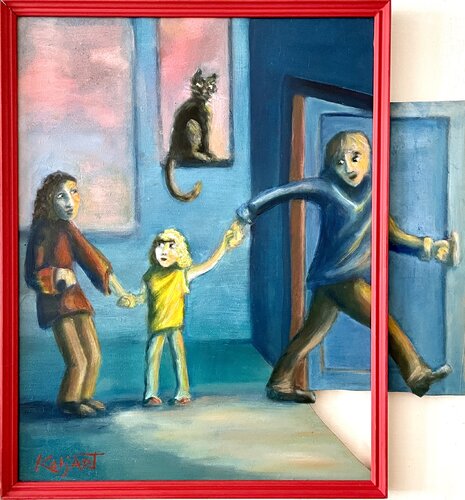 The Threashold by Katja Reichert, Painting for Sale on Select