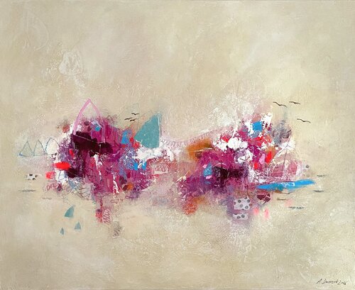 Seaside by Adriane Dworzak, Painting for Sale on Select