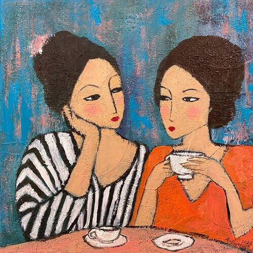Here we are von Adriane Dworzak, Malerei kaufen auf Select