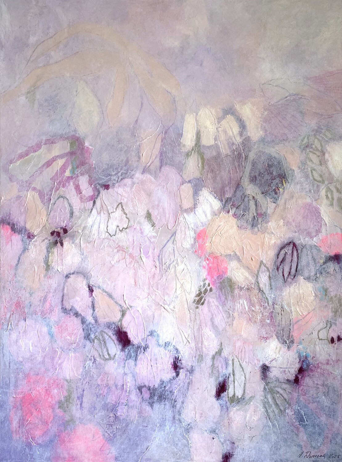 Swallowed Adriane Dworzak Original painting for sale