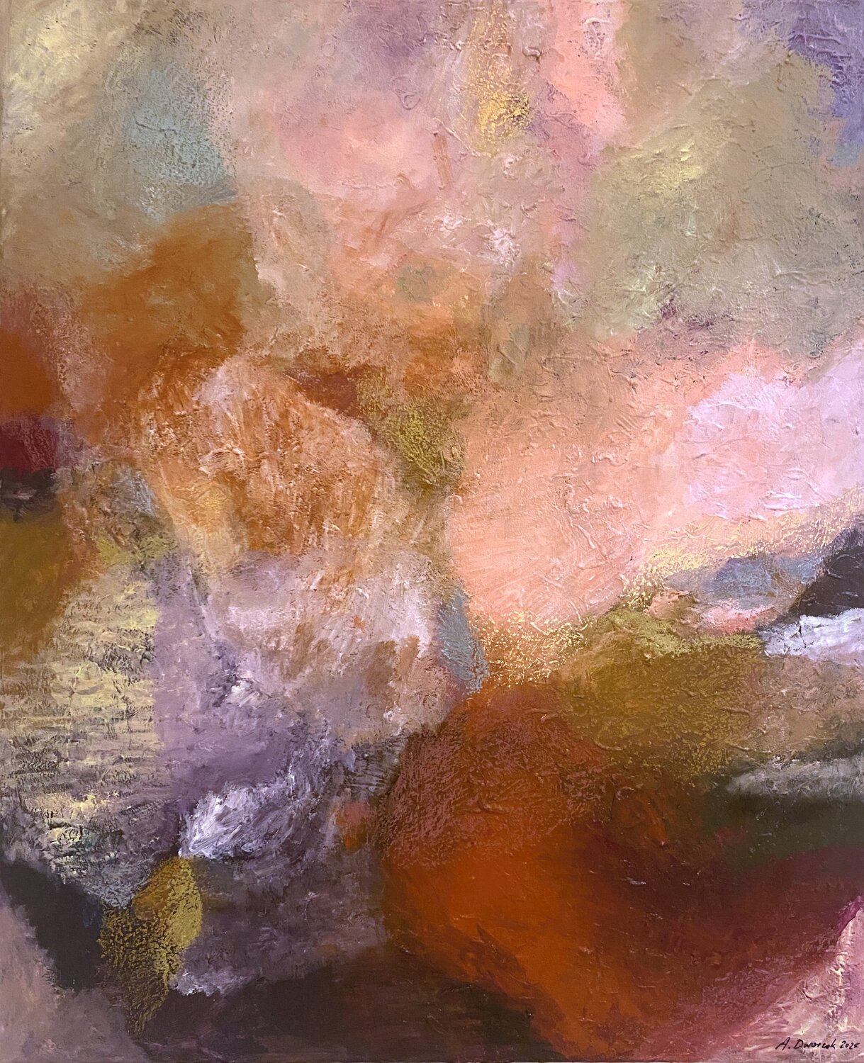Timeshift Adriane Dworzak Original painting for sale