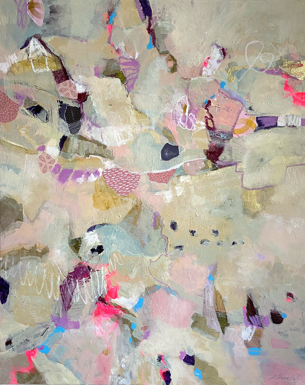 Summersway Adriane Dworzak Original painting for sale