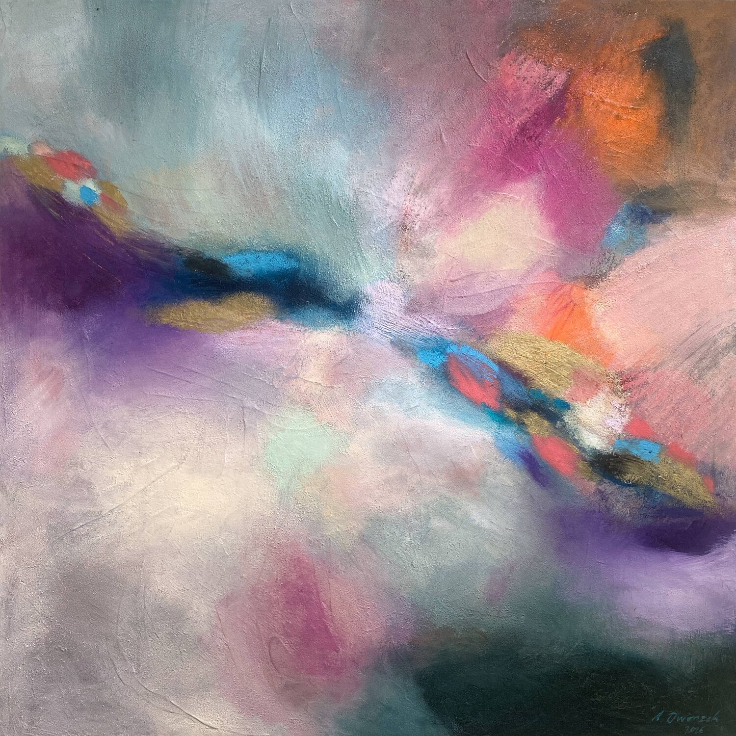 Until the Sun Goes Down Adriane Dworzak Original painting for sale