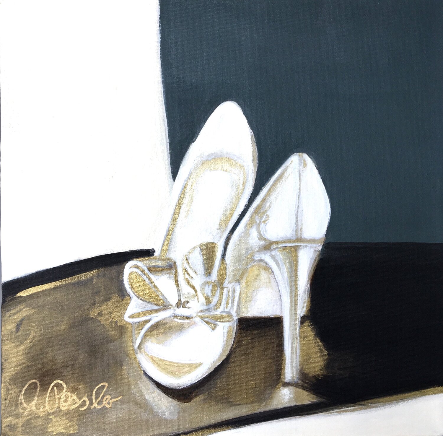 High Heels Marion Possler Original painting for sale