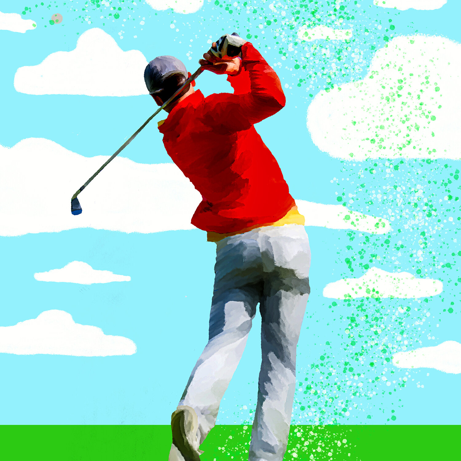 Topic Golf paintings