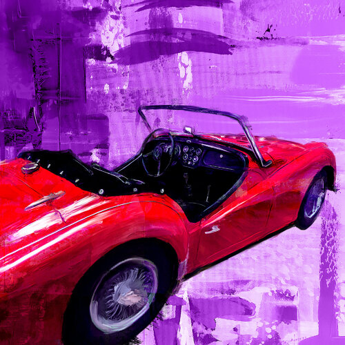 MG OLDTIMER by Holger Mühlbauer-Gardemin, Painting for Sale on Select