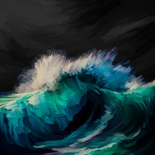Sturm by Holger Mühlbauer-Gardemin, Painting for Sale on Select