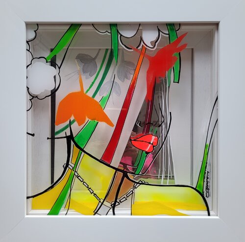Légèreté by Elisabeth Constantin, Painting for Sale on Select