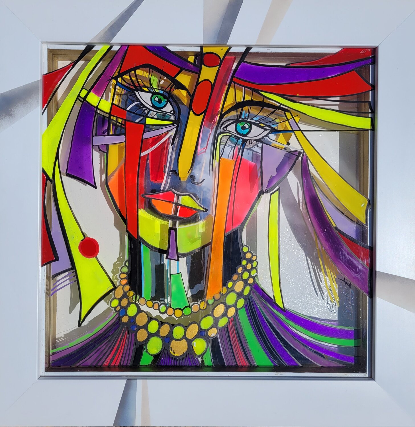 Liberté légère Elisabeth Constantin Original painting for sale