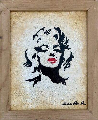 Marilyn Monroe von Monica Mauriello, Malerei kaufen auf Select