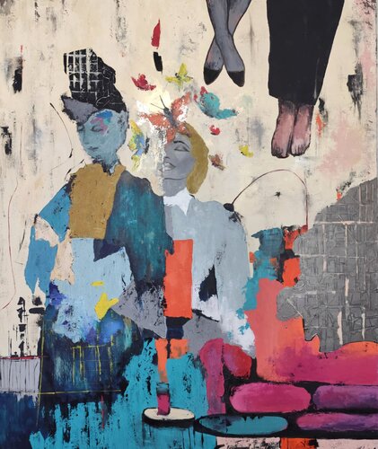 Weightlessness by Irina Moiseeva, Painting for Sale on Select