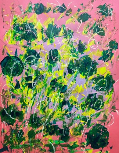 My little Gucci Pink by Lucilia ARTY, Painting for Sale on Select