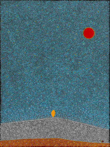 Germe d'horizons by Françoise SUZANNE, Painting for Sale on Select
