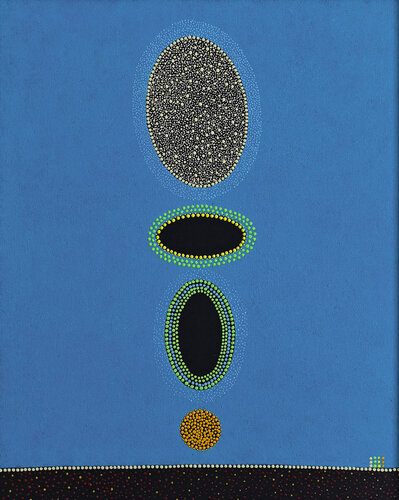 Balise nomade by Françoise SUZANNE, Painting for Sale on Select
