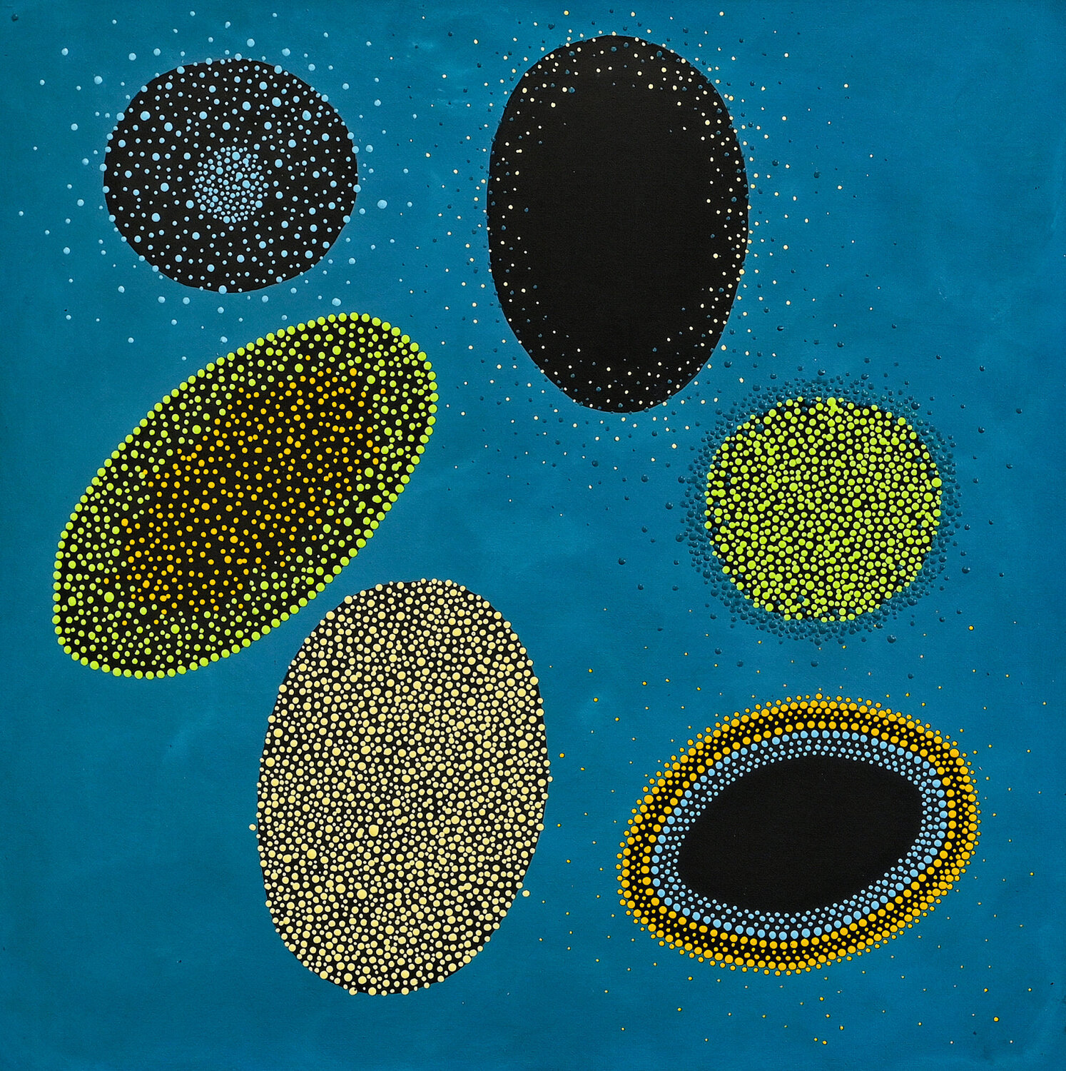 L'Echo silencieux Françoise SUZANNE Original painting for sale
