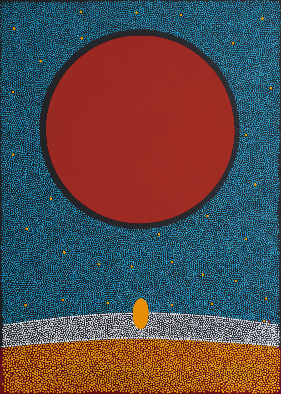 Terre d'ailleurs Françoise SUZANNE Original painting for sale