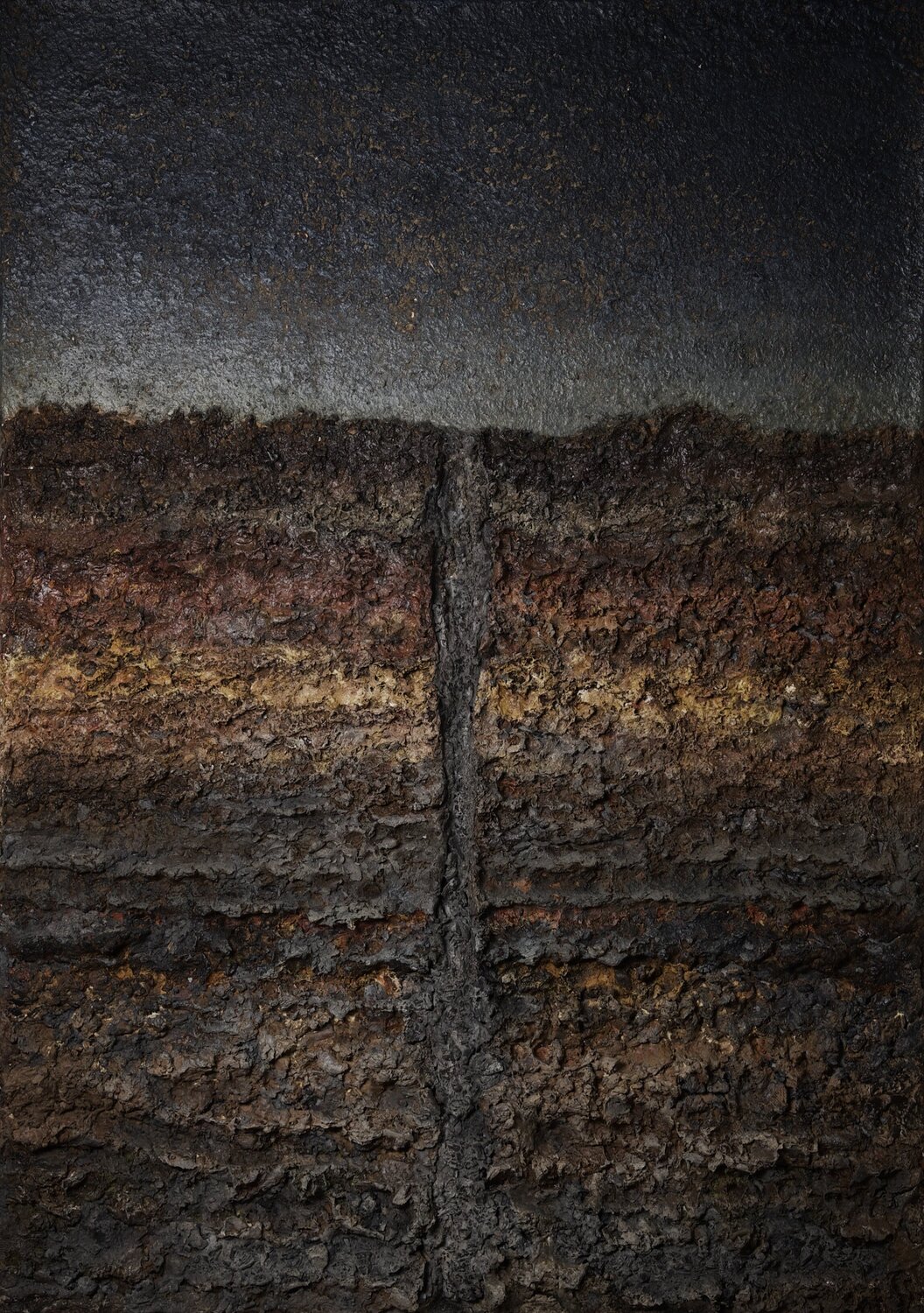 La Traversée — Sculptural Painting Natalia Tykhoniuk Original painting for sale