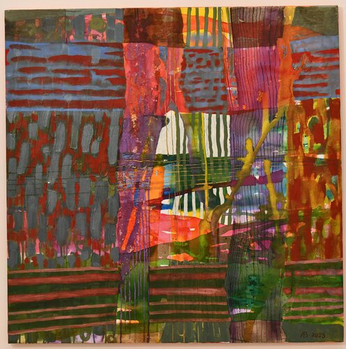 In search of the center by Audra Brazauskaite, Painting for Sale on Select