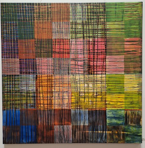The Loom by Audra Brazauskaite, Painting for Sale on Select