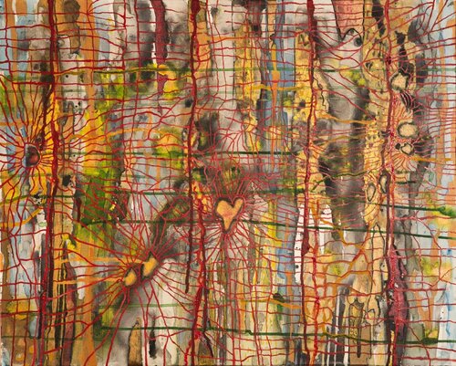 Regenerative Mesh by Audra Brazauskaite, Painting for Sale on Select