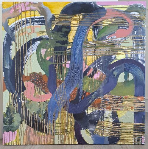 Body language by Audra Brazauskaite, Painting for Sale on Select