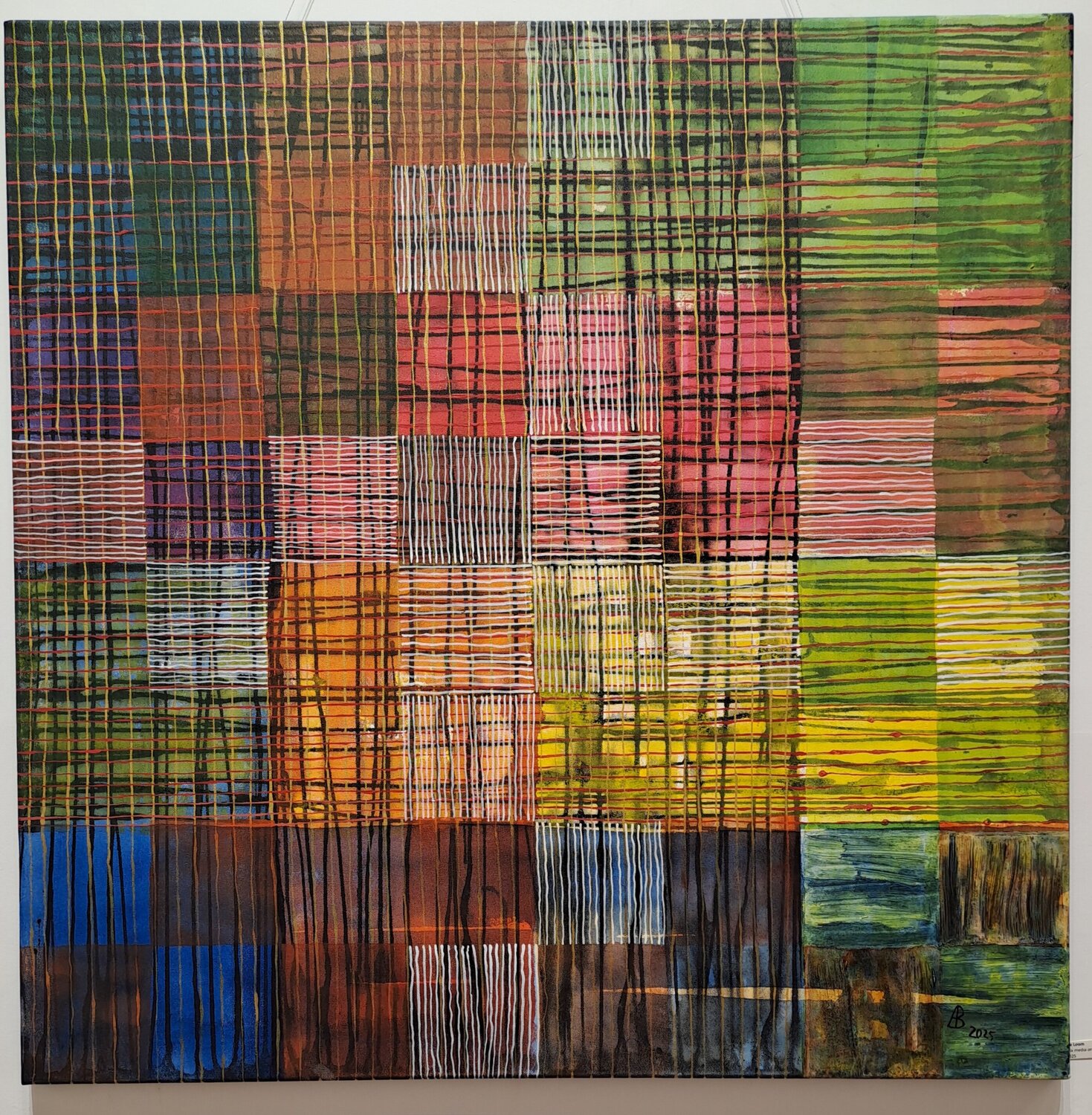 The Loom Audra Brazauskaite Original painting for sale