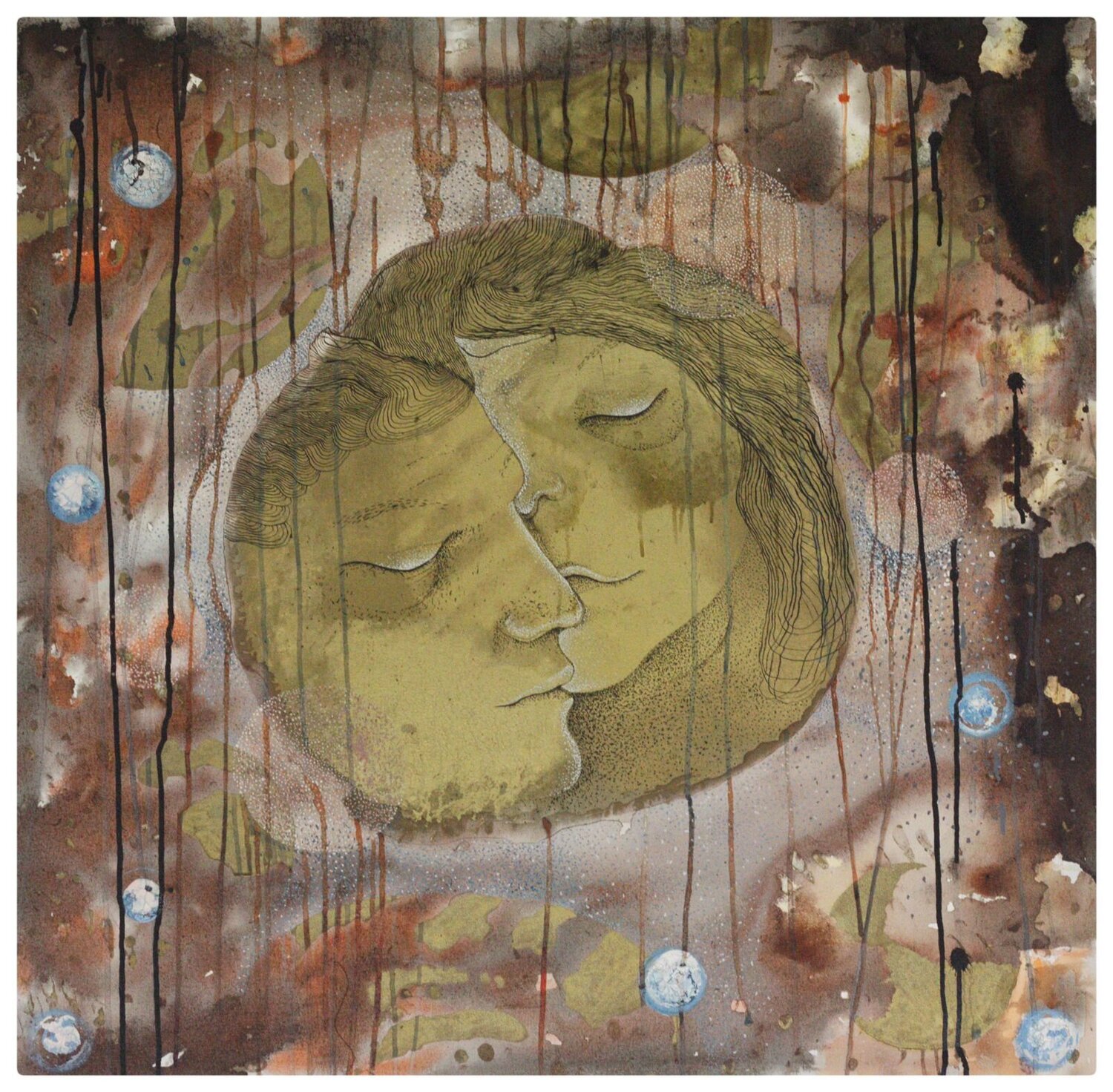 Celestial Dream Audra Brazauskaite Original painting for sale